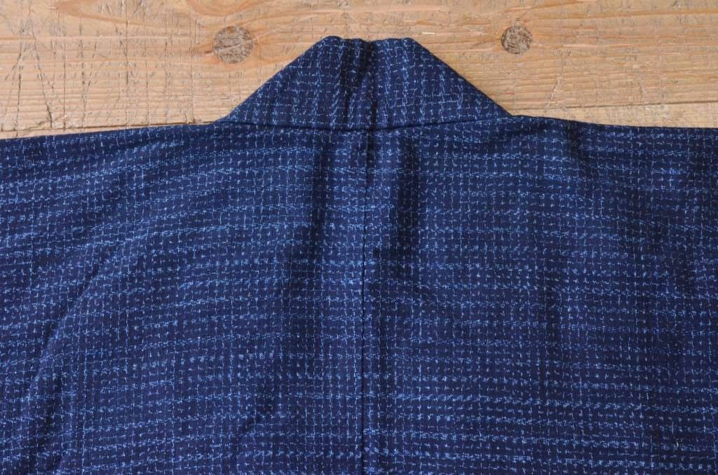 ○古い木綿絣着物3点セット(古布)