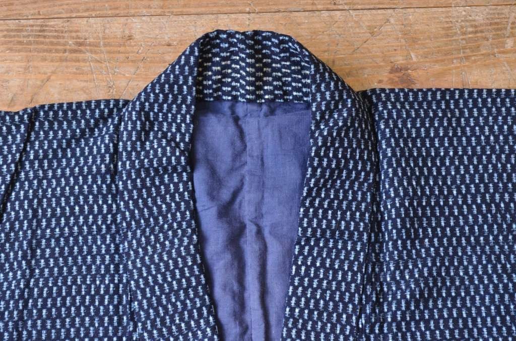 ○古い木綿絣着物3点セット(古布)