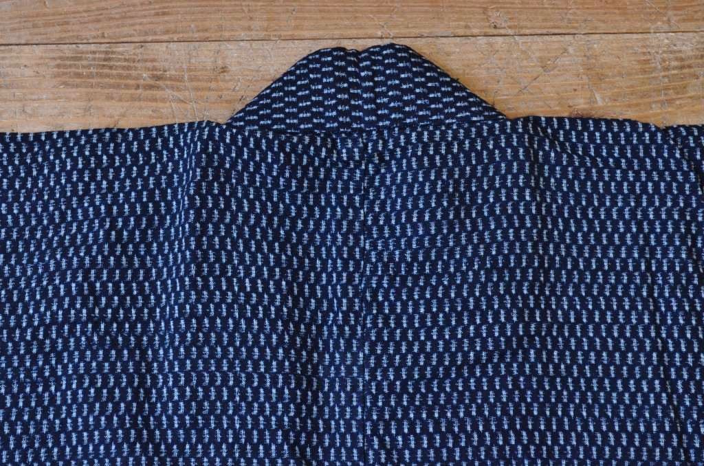 ○古い木綿絣着物3点セット(古布)