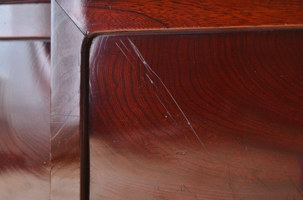 極上美品!古い欅材の漆の綺麗な時代箪笥ローボード