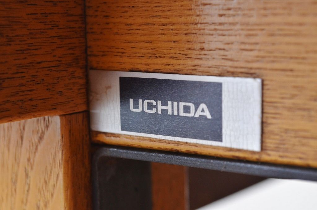 アンティーク家具　1980〜90年頃　古い学校の大きな作業台2