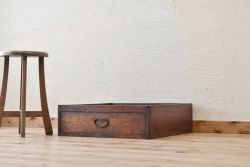 アンティーク家具　アンティーク平置き引き出し箱