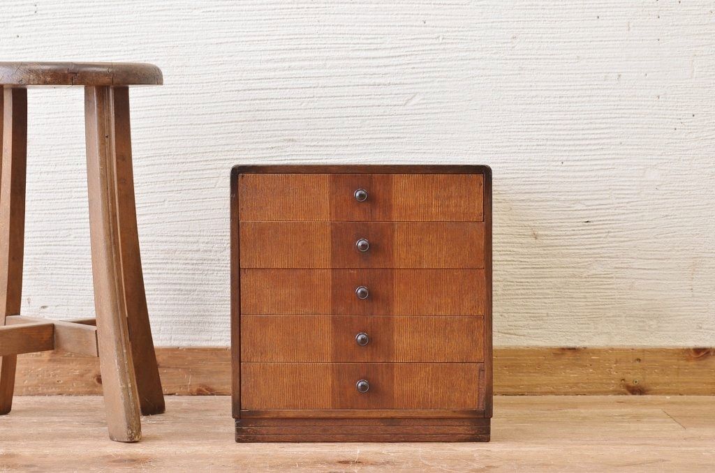 アンティーク家具　レコードケース小引き出し　アンティーク