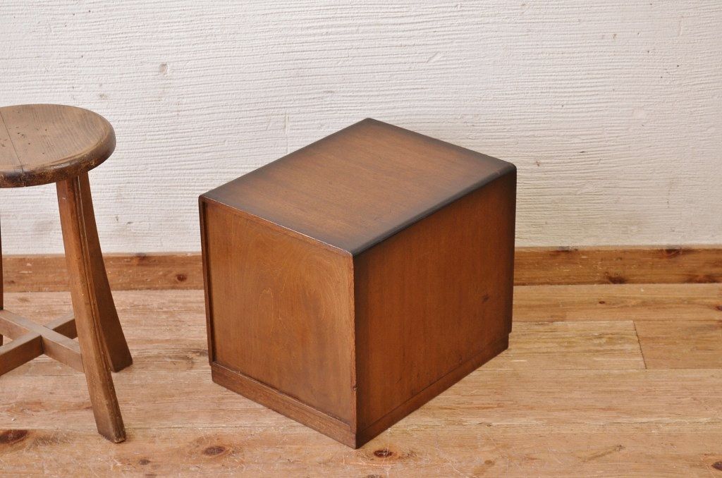 アンティーク家具　レコードケース小引き出し　アンティーク