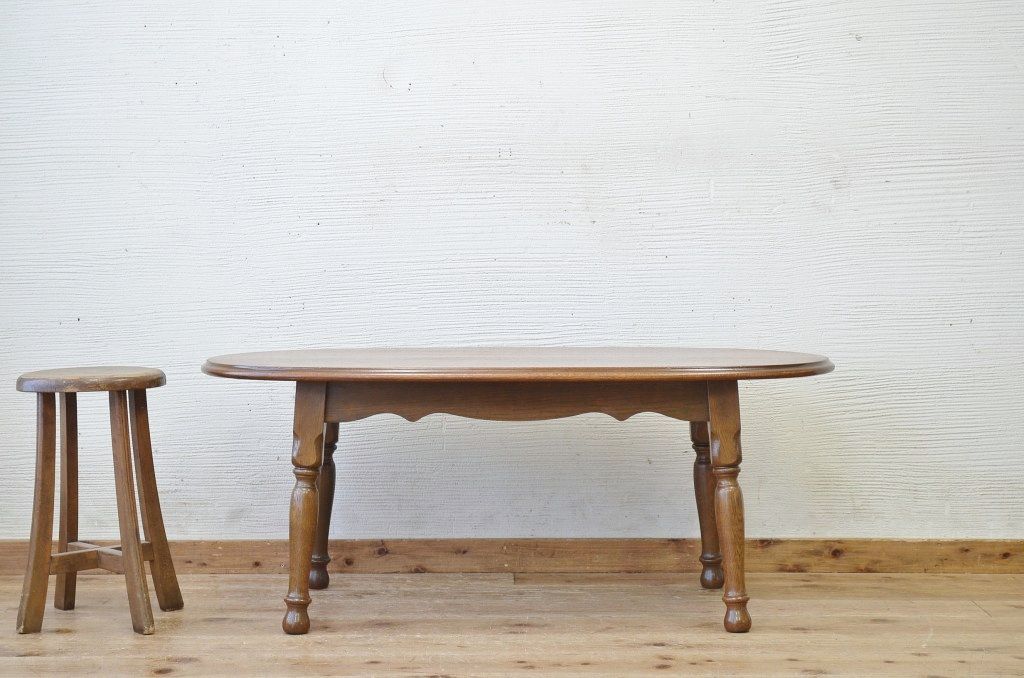 中古　カリモクセンターテーブル