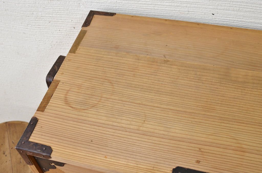 アンティーク家具　古民具　骨董　ケンドン扉収納棚(書箱、時代箪笥)