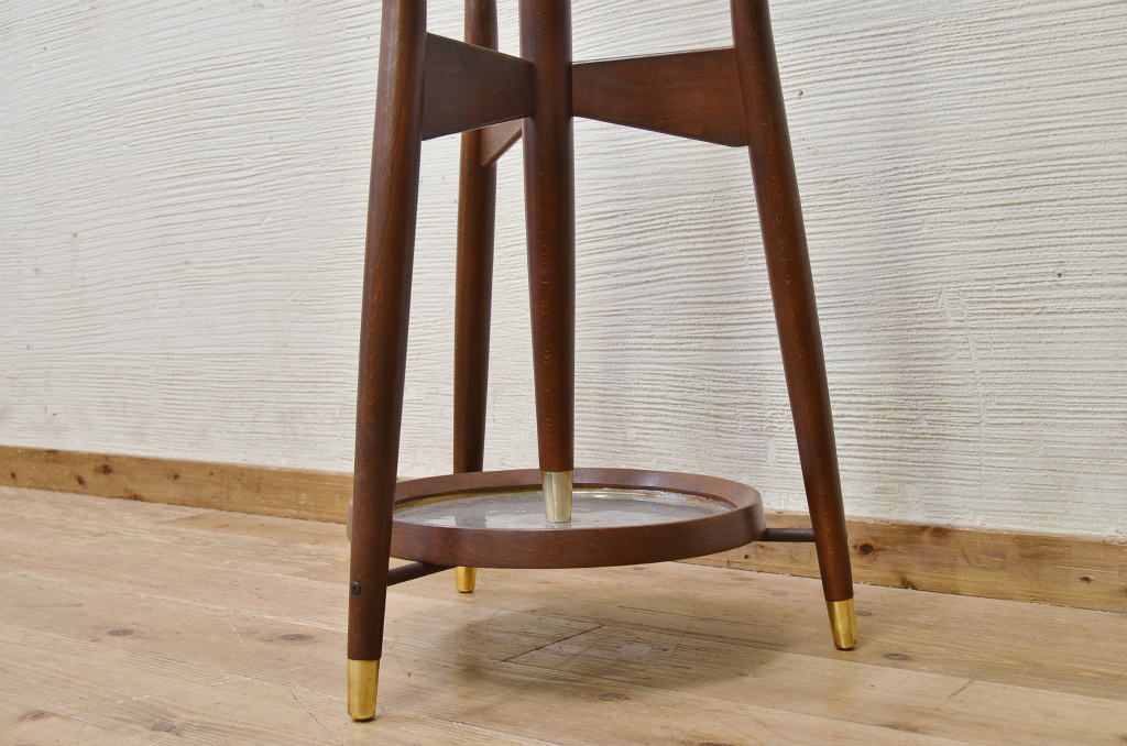 極上美品!中古　秋田木工のポールハンガー(帽子掛け)