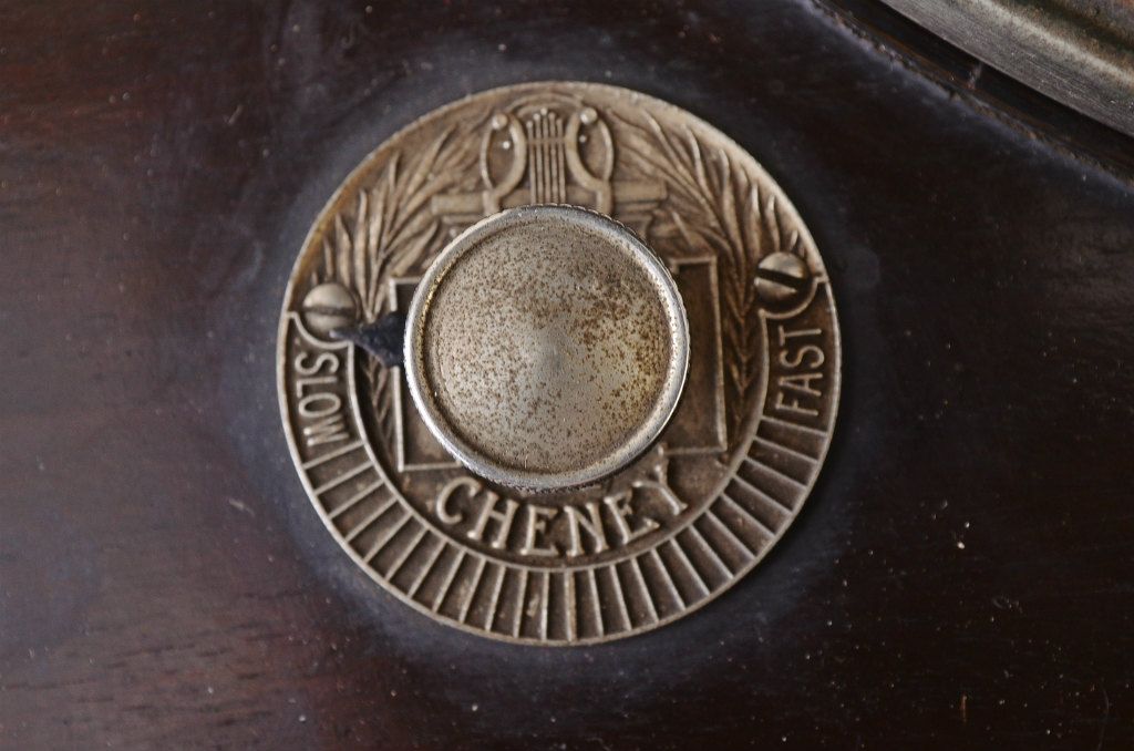 ジャンク品!レトロなUSA蓄音機CHENEY