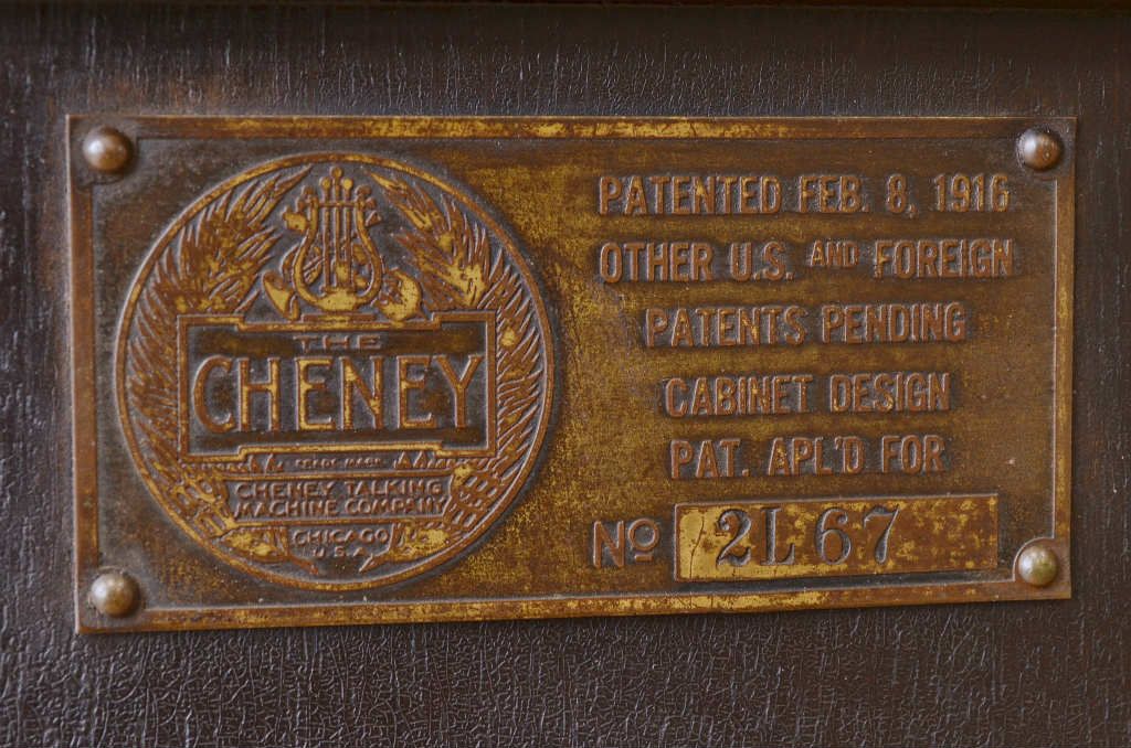 ジャンク品!レトロなUSA蓄音機CHENEY
