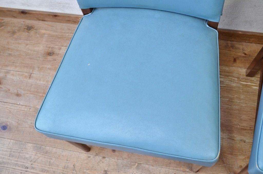 ヴィンテージ家具　イギリスビンテージ　ラウンジチェア2脚セット6(イス、椅子)