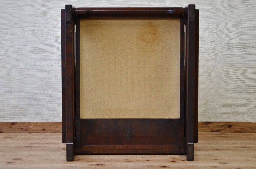 中古　北海道民芸ソファ1脚両肘掛付き1