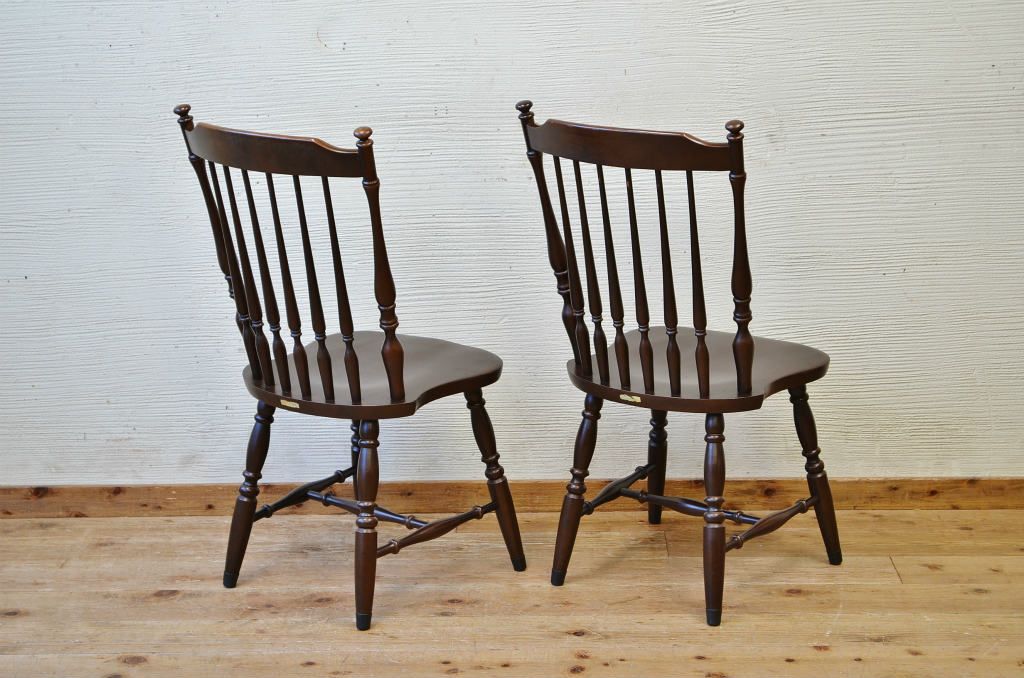 中古　タイヘイダイニングチェア2脚2