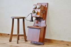 ○昭和六年沖電気デルビル磁石式電話機