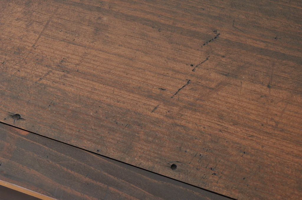 アンティーク家具　★古い木のシンプルなアンティーク飾り棚