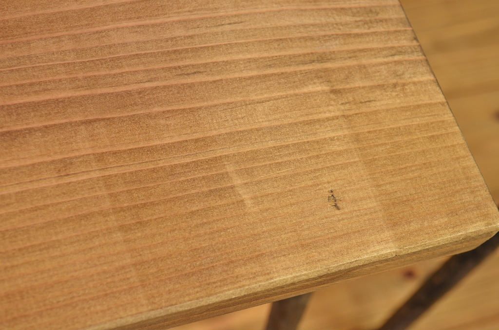 アンティーク家具　鉄脚のシンプルなイス(椅子)2脚セット1