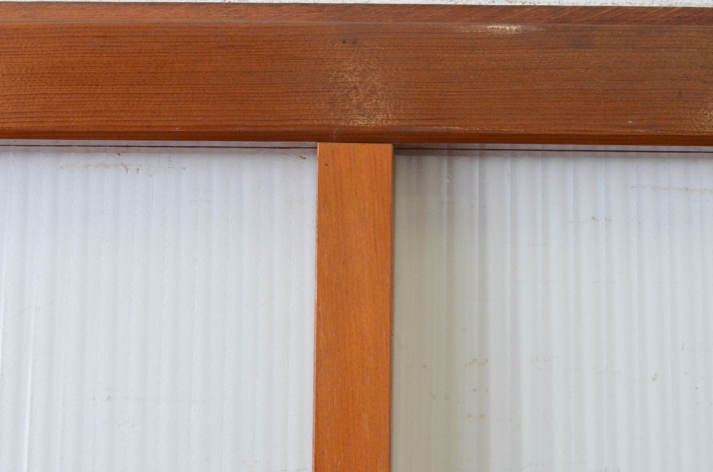 レトロ建具 昭和レトロな空間づくりにおすすめのモールガラス