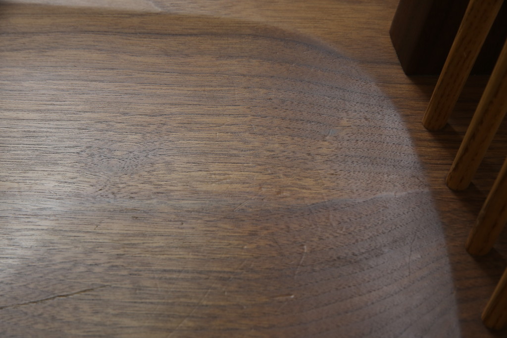 中古　ジョージナカシマ　桜製作所　コノイドチェア(CONOID CHAIR)　CN101　スタイリッシュな佇まいのサイドチェア(ジョージ・ナカシマ、板座チェア、ダイニングチェア、椅子、イス)(R-068144)