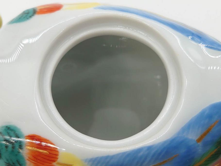 ドイツ　マイセン　Meissen　鳳凰　300周年記念　2010年　世界限定100個　証明書付き　華やかな色彩と優美な姿が目を惹くポット(鳥、鶏、トリ、金彩、Rooster Pot、洋食器)(R-073184)