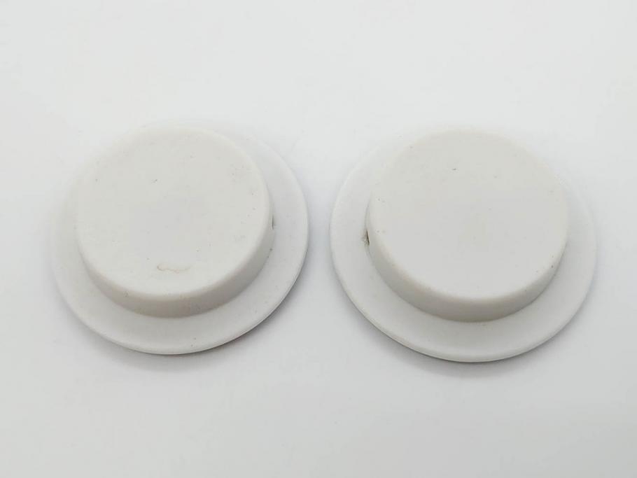 時代物　陶器　おかめ　天狗　寿　染付　様々な組み合わせが楽しめる引手6点セット(引き手、耕山、取っ手、ハンドル、把手)(R-079113)