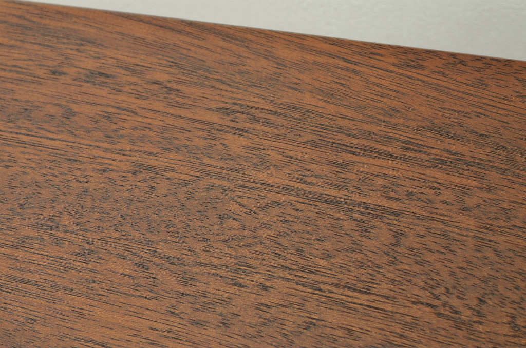 アンティーク家具　古い木のシンプルな鉄脚ベンチ2(アイアン、長イス)