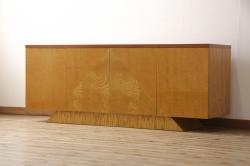中古　美品　イタリア　giorgio collection(ジョルジオコレクション)　高級感のある佇まいのサイドボード(キャビネット、収納棚、戸棚)(定価約190万円)(R-053306)