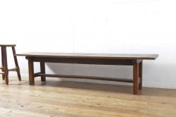 中古　Hermanmiller(ハーマンミラー社)　チャールズ&レイ・イームズ(Charles & Ray Eames)　イームズテーブルコントラクトベース　スタイリッシュなデザイン性と実用性を兼ね備えたラウンドテーブル(2人掛けダイニングテーブル、丸テーブル)(定価約10万円)(R-074371)