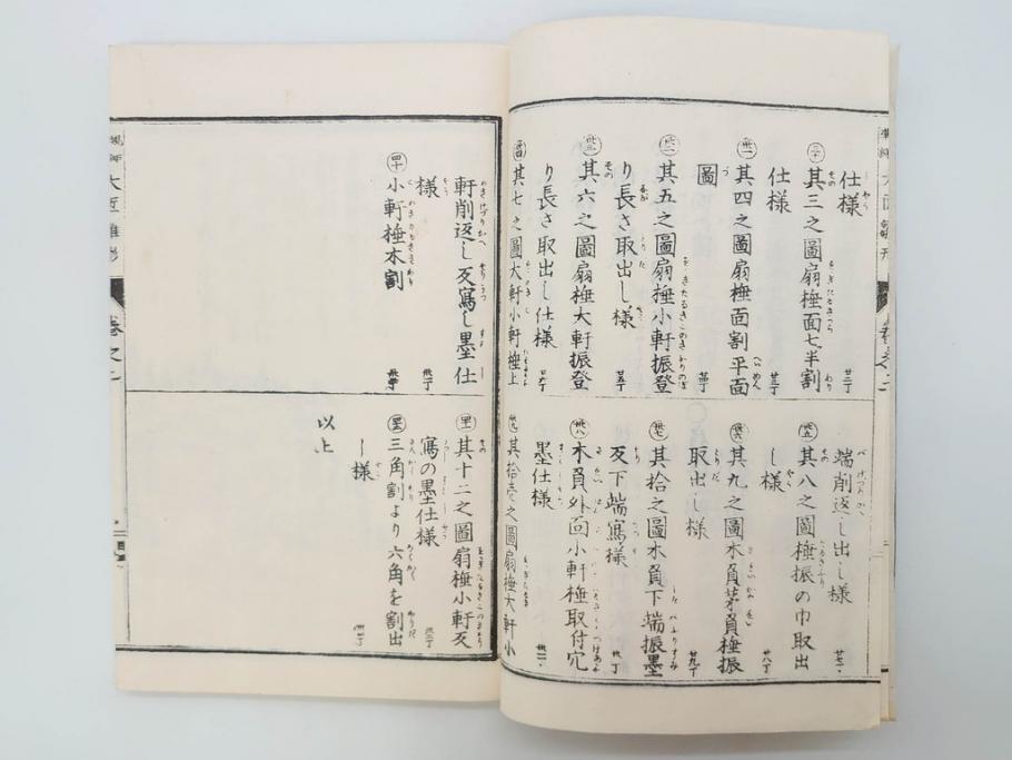 和洋建築新雛形　亀田吉郎平著　精華堂　全六巻(古書、和本、設計、図面、工匠、大工、資料)(R-073367)