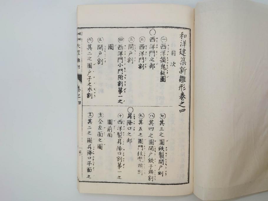 和洋建築新雛形　亀田吉郎平著　精華堂　全六巻(古書、和本、設計、図面、工匠、大工、資料)(R-073367)