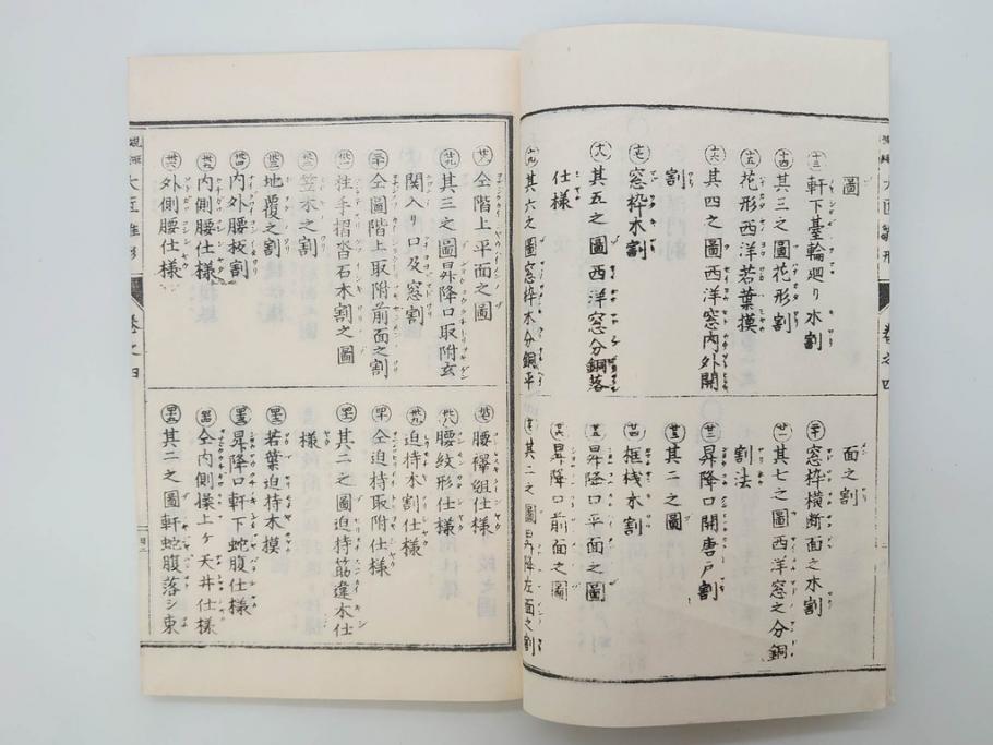 和洋建築新雛形　亀田吉郎平著　精華堂　全六巻(古書、和本、設計、図面、工匠、大工、資料)(R-073367)