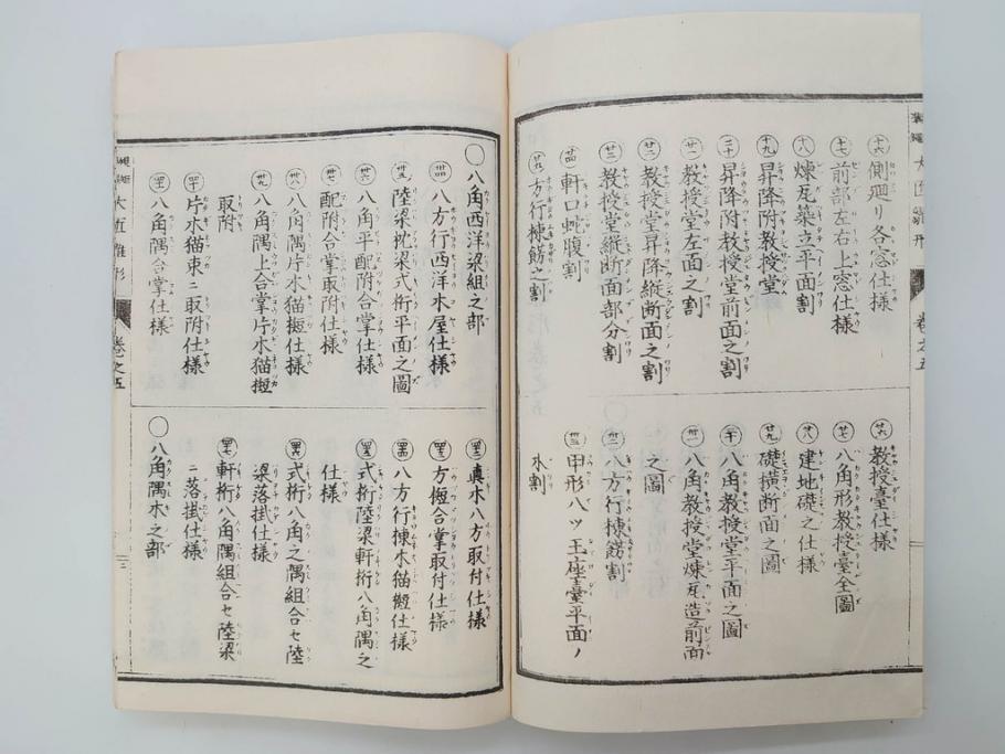 和洋建築新雛形　亀田吉郎平著　精華堂　全六巻(古書、和本、設計、図面、工匠、大工、資料)(R-073367)