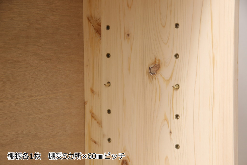 ラフジュ工房オリジナル　古建具リメイク　大正期　お好みにカスタマイズできるサイドボード(収納棚、サイドキャビネット、ローボード)(R-054869)