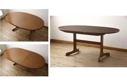 イギリスビンテージ　G-PLAN(ジープラン)　ナチュラルな雰囲気が素敵なエクステンションテーブル(ダイニングテーブル、食卓、4人掛け、6人掛け、ヴィンテージ)(R-063539)