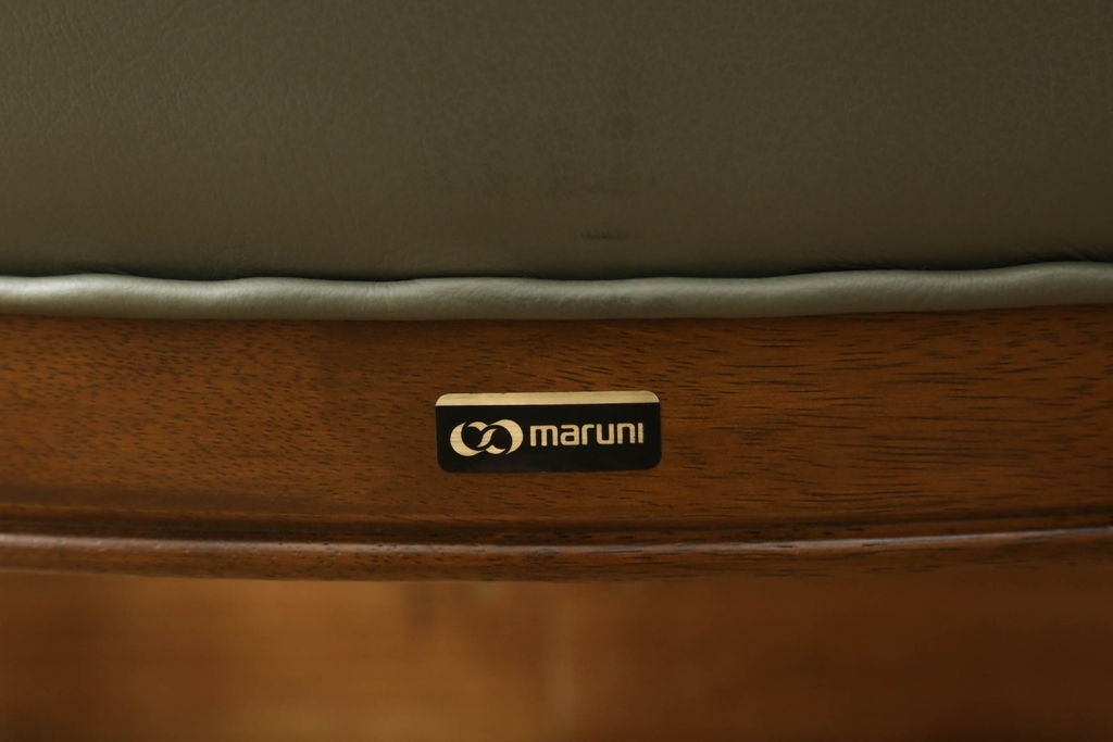 中古 maruni(マルニ木工) 地中海ロイヤルシリーズ シャルル 本革 中古 maruni(マルニ木工) 地中海ロイヤルシリーズ シャルル 本革