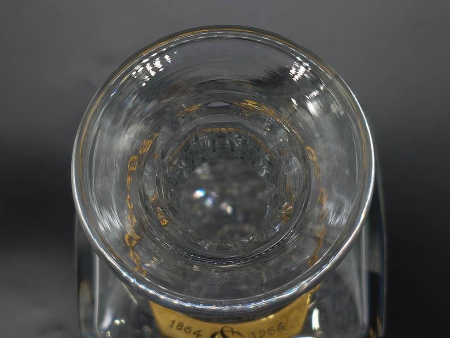 フランス　Baccarat　バカラ　REMY MARTIN(レミーマルタン ルイ13世)　CAMUS(カミュ)　高級感漂うデキャンタ3点セット(空ボトル、空き瓶、空瓶、デカンタ、酒器、飾りボトル、フルレッドクリスタルガラス、ディスプレイ、硝子)(R-079142)
