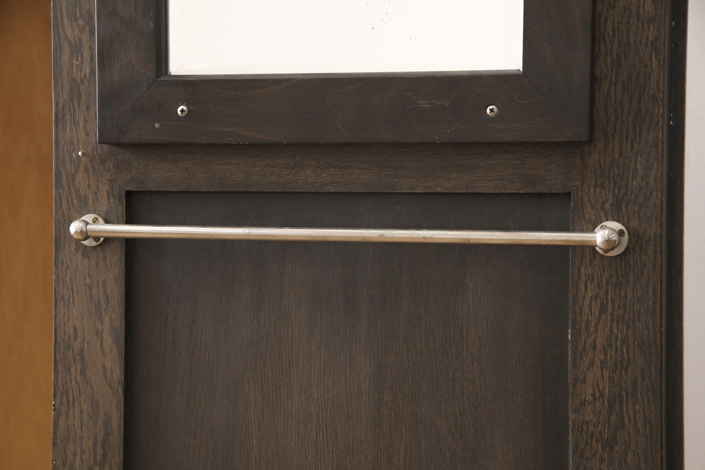和製　希少ビンテージ　神戸洋家具　細やかな彫刻が素晴らしいワードローブ(収納棚、ヴィンテージ)(ぺザントアート)(R-054988)