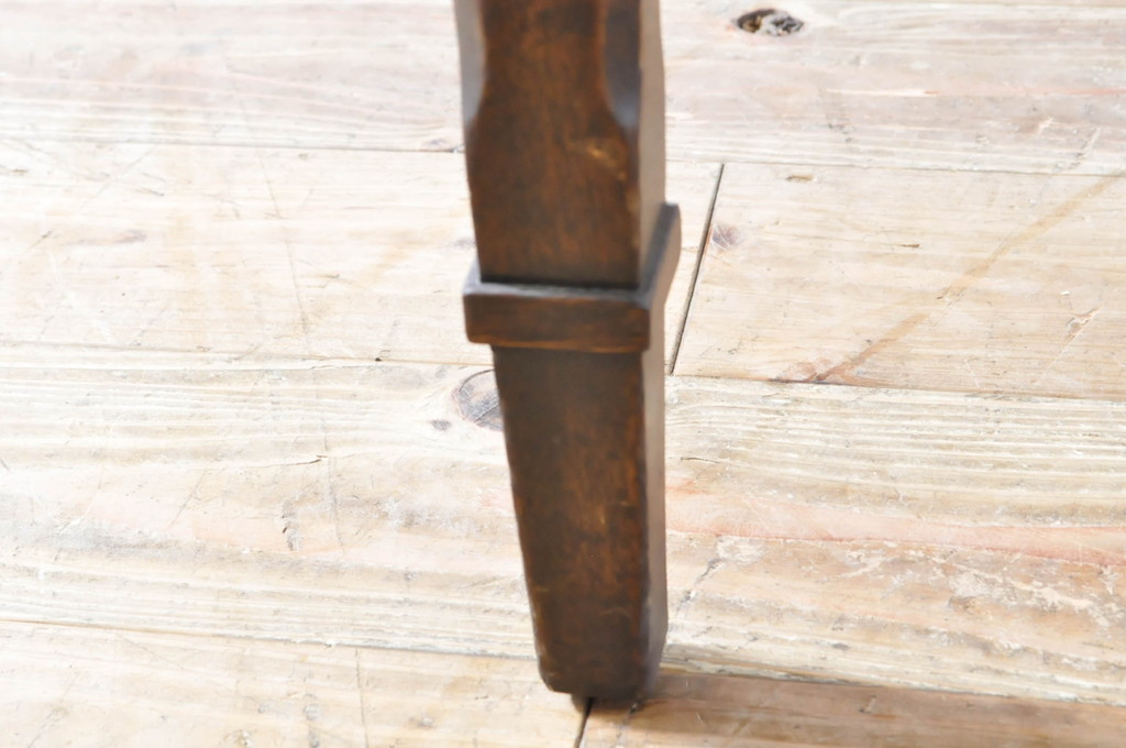 中古　DREXEL HERITAGE(ドレクセルヘリテイジ)　Triune(トライユン)　品のある佇まいが魅力のダイニングテーブル(エクステンションテーブル、食卓、4人掛け、6人掛け、8人掛け)(R-065206)