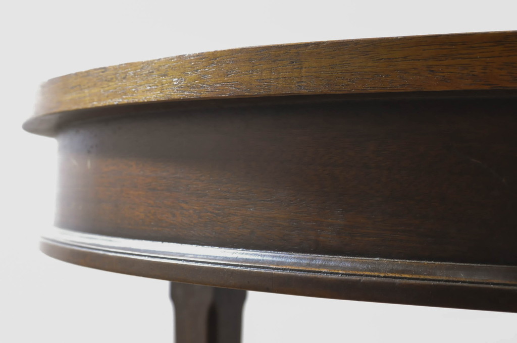 中古　DREXEL HERITAGE(ドレクセルヘリテイジ)　Triune(トライユン)　品のある佇まいが魅力のダイニングテーブル(エクステンションテーブル、食卓、4人掛け、6人掛け、8人掛け)(R-065206)