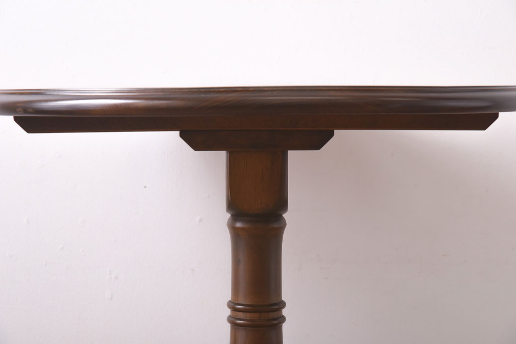 中古　四国工芸　クラシカルで品のある佇まいが素敵なサイドテーブル(コーヒーテーブル)