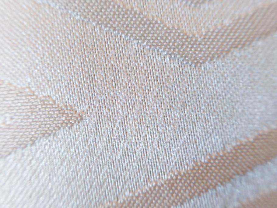 アンティーク　正絹　刺繍　羽織(古布、リメイク、菊、牡丹、竹、扇子、花しょうぶ、梅、藤、衣装、和服、和装、シルク、日本、ジャパン、Japanese KIMONO)(R-079184)