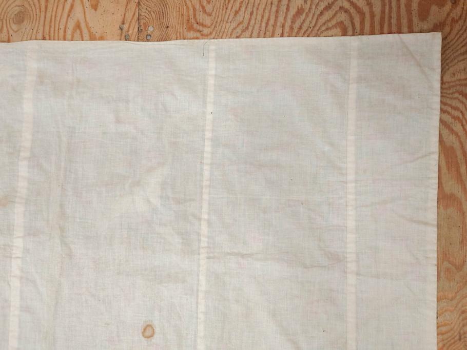江戸～明治期　正絹　縮緬　緻密に刺繍された吉祥文様が素晴らしい古布(掛袱紗、リメイク、金糸、松竹梅、鶴、ツル、カメ、亀、古裂、服紗、フクサ、ふくさ、帛紗)(R-079186)