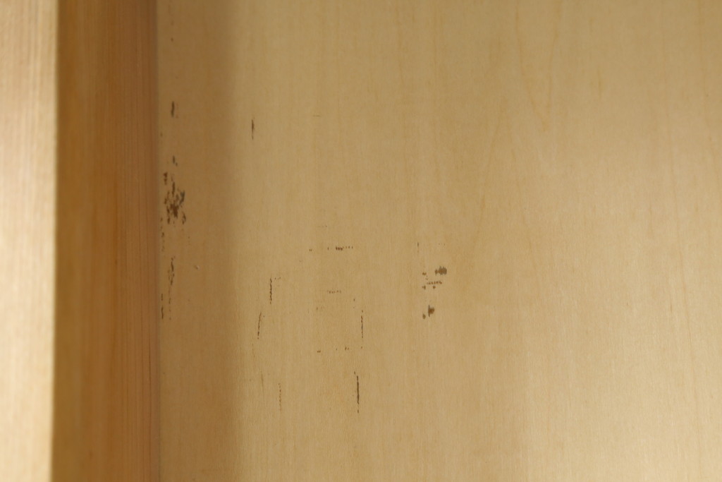 和製ビンテージ　神戸洋家具　オーク材　ノスタルジックな雰囲気漂う片袖机(ワークデスク、オフィスデスク、在宅用、在宅ワーク用、ヴィンテージ)(R-071045)