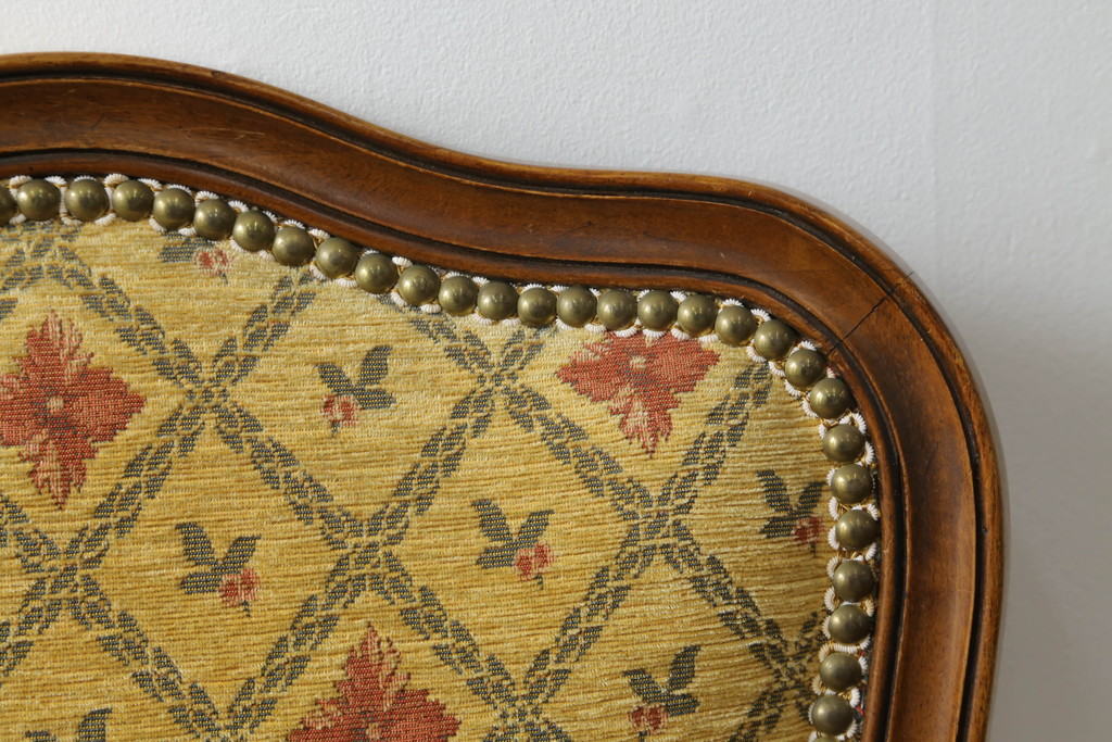 アメリカビンテージ　アメリカ輸入モデル　DREXEL HERITAGE(ドレクセルヘリテイジ)　Touraine(ツーレイン)　くつろぎの時間を演出するチェア2脚セット(椅子、イス、ダイニングチェア、ヴィンテージ)(R-070536)