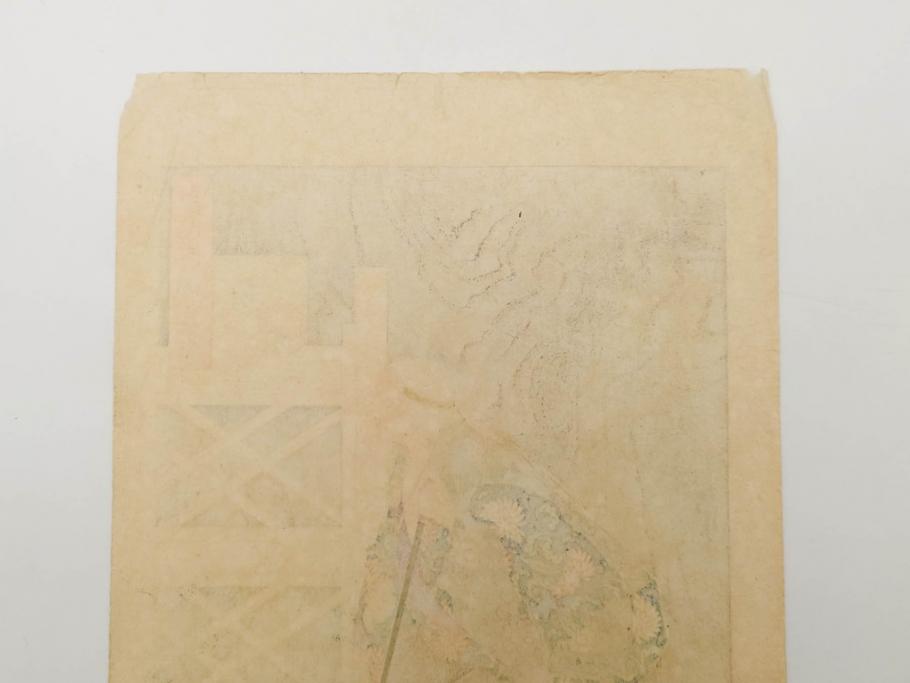 日本画家 右田年英　随筆　版画4枚セット(絵画、木版画、多色摺り、六歌仙、茨木、帝劇、論語、加藤清正、猿曳、サル、)(R-079286)
