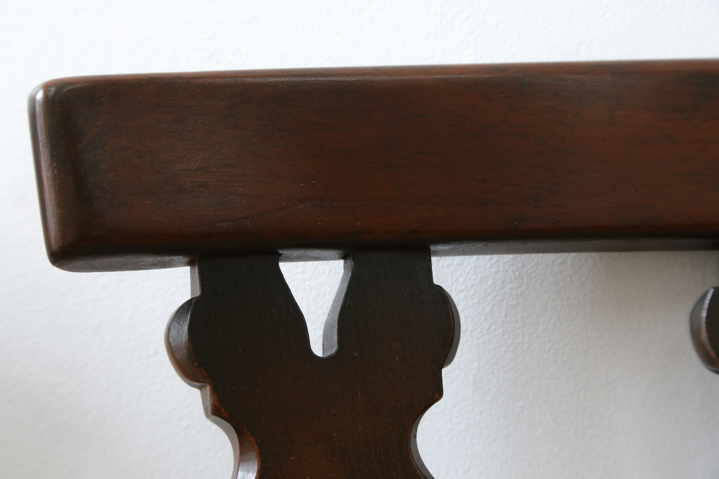 イギリスビンテージ　ERCOL(アーコール)　上品な佇まいのシスルバックチェア4脚セット(ダイニングチェア、椅子、イス、板座チェア、ウィンザーチェア、ウインザーチェア、ヴィンテージ、英国)(R-065625)