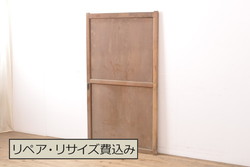 和製ビンテージ　両面ガラス　和の雰囲気を高める書院戸4枚セット(窓、引き戸、ガラス戸、ヴィンテージ)(R-065020)