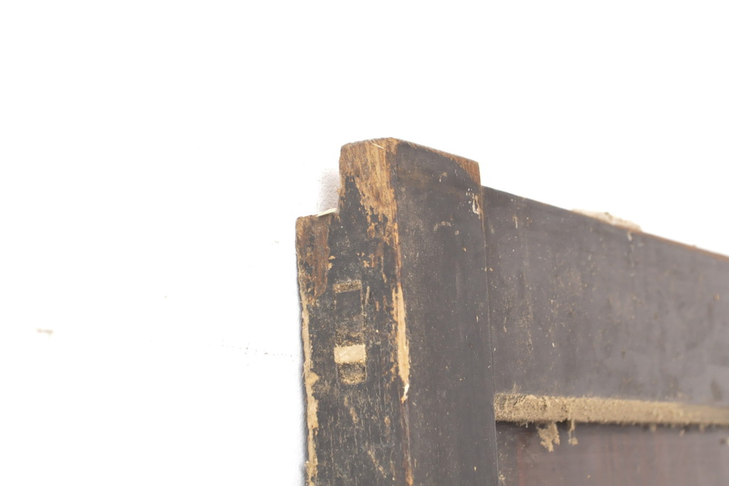 和製アンティーク　明治期より歴史を刻んだ風合いが魅力の帯戸1枚(板戸、引き戸、建具)(R-055127)