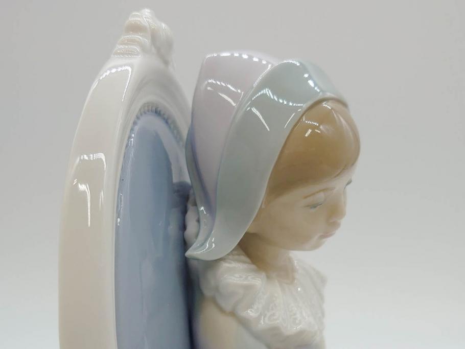 スペイン　リヤドロ　LLADRO　若い道化師　淡い色味が可愛らしいフィギュリン(ピエロ、猫、ねこ、ネコ、男の子、陶器人形、置物、オブジェ)(R-073768)