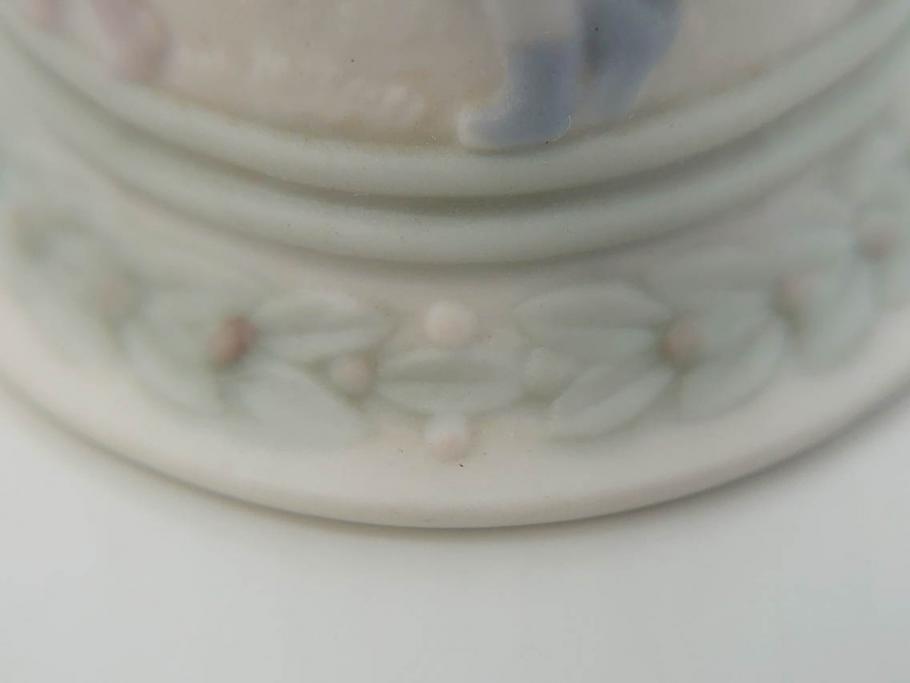 スペイン　リヤドロ　LLADRO　可愛いお祈り　オレンジがいっぱい　ベル　一つ一つ違う魅力が目を惹くフィギュリン3個セット(天使、エンジェル、女の子、陶器人形、置物、オブジェ)(R-073769)