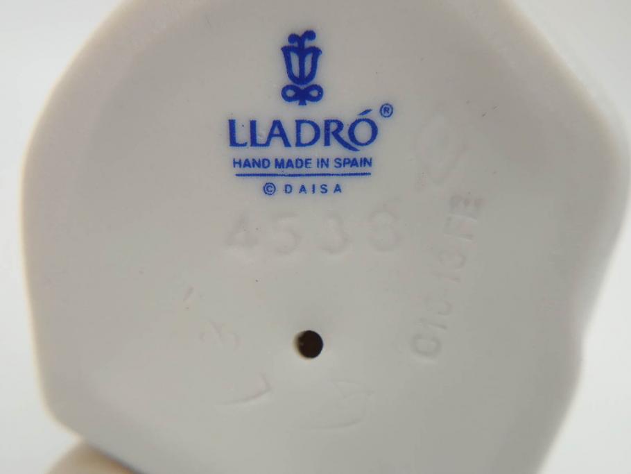 スペイン　リヤドロ　LLADRO　可愛いお祈り　オレンジがいっぱい　ベル　一つ一つ違う魅力が目を惹くフィギュリン3個セット(天使、エンジェル、女の子、陶器人形、置物、オブジェ)(R-073769)