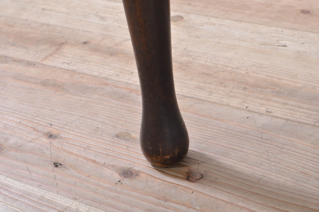和製ビンテージ　松本民芸家具　ラダーバックがお洒落なラッシチェア4脚セット(ダイニングチェア、椅子、イス、ヴィンテージ)(R-072341)